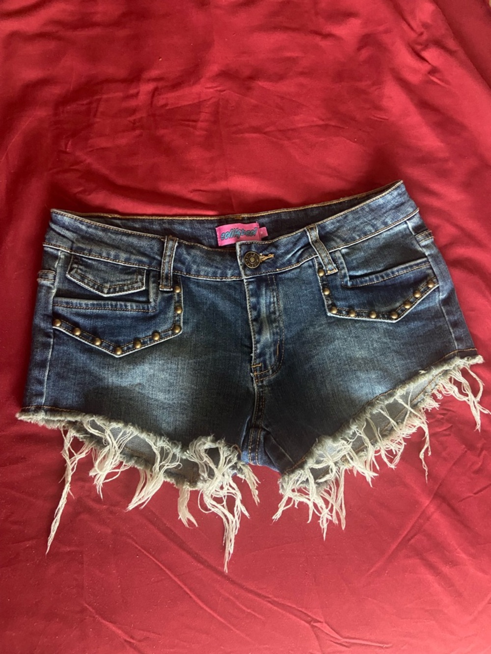 Edikted low rise micro shorts